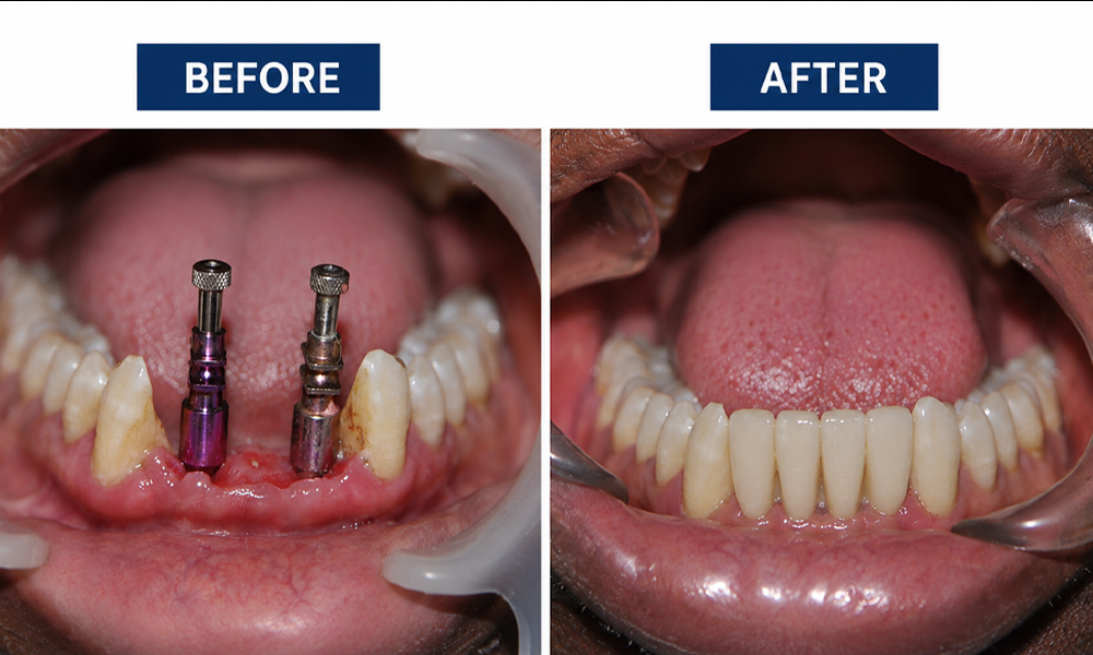 Before After